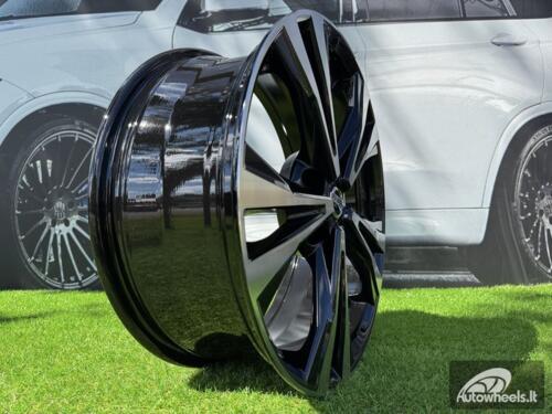 Ratlankis R17x7  5X114.3  ET  40  66.1  A5832  Black Polished (MB)  For NISS  (P)