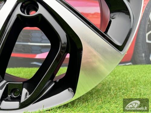 Ratlankis R17x7  5X114.3  ET  43.5  67.1  B1278  (BK5312)  Black Polished (MB)  For HYUND  (D1)