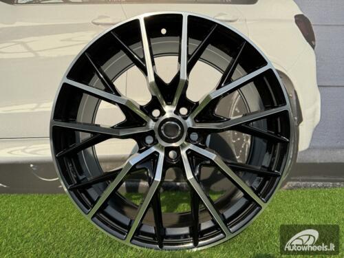 Ratlankis R19x8  5X114.3  ET  40  60.1  B5137  Black Polished (MB)  For LEX  (K4)