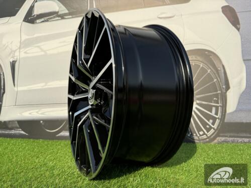 Ratlankis R19x8  5X114.3  ET  40  60.1  B5137  Black Polished (MB)  For LEX  (K4)