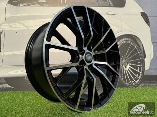 Ratlankis R19x8  5X114.3  ET  40  60.1  B5137  Black Polished (MB)  For LEX  (K4)