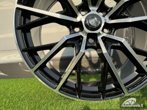 Ratlankis R19x8  5X114.3  ET  40  60.1  B5137  Black Polished (MB)  For LEX  (K4)