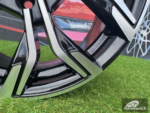 Ratlankis R15x6.5  4X100  ET  37  60.1  B5920  Black Polished (MB)  For RENAU  (R+P2)