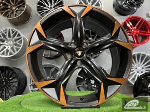 Ratlankis R18x8  5X112  ET  40  57.1  I5163  Black Polished Half Matt Cooper (MBHMC)  For CUPRA  (P1+A)