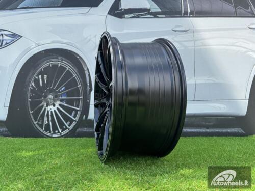 Ratlankis R22x10  5X130  ET  36  84.1  FE236  Black Polished (MB)  For MER  (K7+Z5)  (Style BRABUS)
