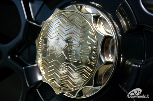 Ratlankis R18x9  10X120/112  ET  20  74.1  HX025  (HX025)  Black Half Matt+Polished Lip (BLHMPL)  For HAXER  (P)  (Front)