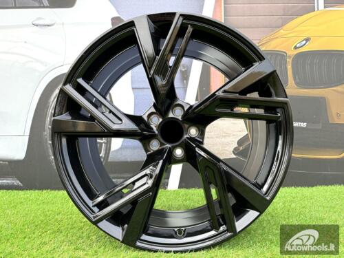 Ratlankis R18x8  5X112  ET  39  66.5  B1571  (IND5452)  Black (BL)  For AUD  (Z5)