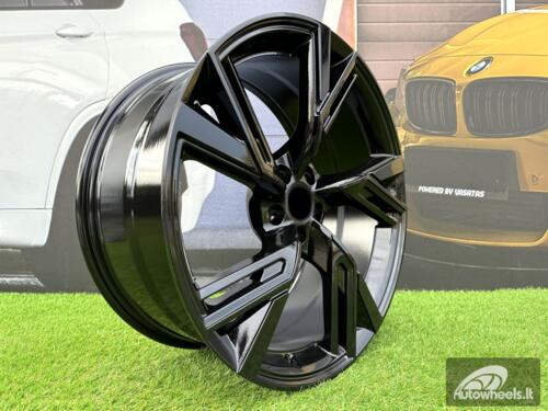 Ratlankis R18x8  5X112  ET  39  66.5  B1571  (IND5452)  Black (BL)  For AUD  (Z5)