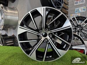 Ratlankis R20x8.5  5X112  ET  34  66.5  B5907  (IN5565)  Black Polished (MB)  For AUD  (K7+M)