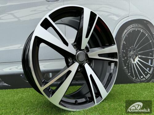 Ratlankis R19x8.5  5X112  ET  40  66.5  I5553  Black Polished (MB)  For AUD  (K7+P2)