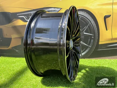 Ratlankis R19x9.5  5X112  ET  38  66.6  MR532  (IN0235)  Black+Polished Lip (BLPL)  For MER  (P2)  (Rear+Front)