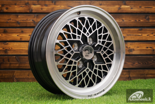 Ratlankis R13x5.5  4X100  ET  30  67.1  L1352  Black Polished (MB)  For RACIN  (R)
