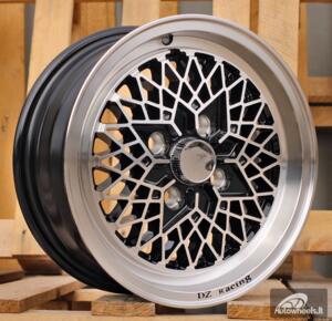 Ratlankis R13x5.5  4X100  ET  30  67.1  L1352  Black Polished (MB)  For RACIN  (Z6)