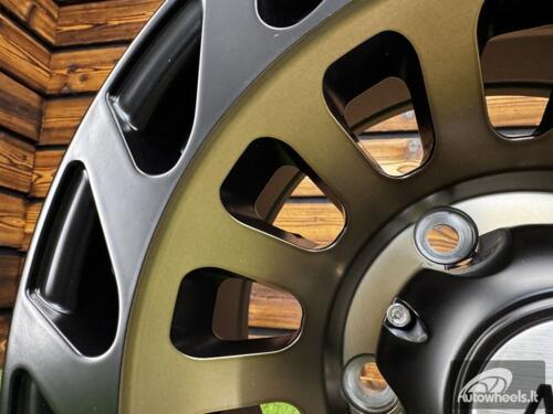 Ratlankis R15x8  5X139.7  ET  0  110.1  L2143  Black+Bronze Polish (BLBR)  For 4X4  (P1)