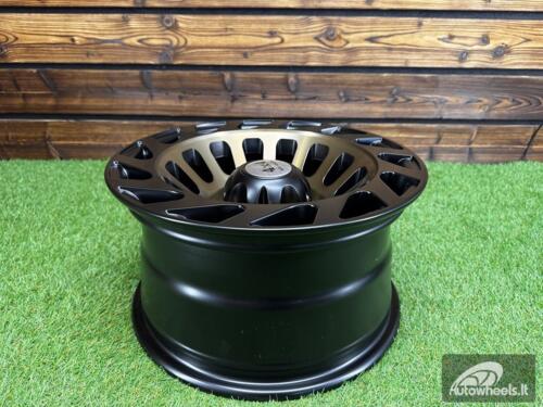Ratlankis R15x8  5X139.7  ET  0  110.1  L2143  Black+Bronze Polish (BLBR)  For 4X4  (P1)