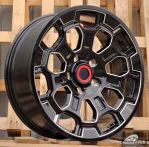 Ratlankis R22x9  5X150  ET  30  110.1  L2323  Black (BL)  For RACIN  (K3)