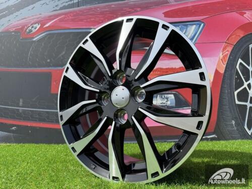 Ratlankis R15x6  4X100  ET  45  60.1  SW301  Black Polished (MB)  For RACIN  (P1)