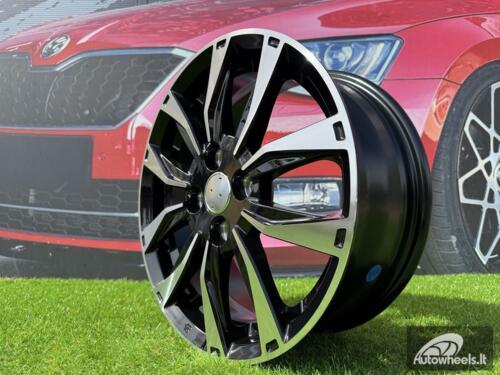 Ratlankis R15x6  4X100  ET  45  60.1  SW301  Black Polished (MB)  For RACIN  (P1)