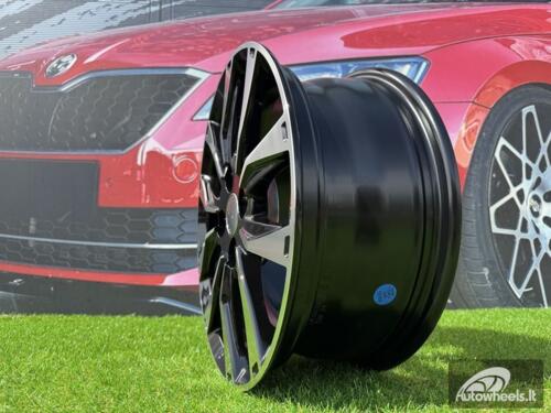 Ratlankis R15x6  4X100  ET  45  60.1  SW301  Black Polished (MB)  For RACIN  (P1)