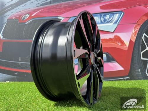 Ratlankis R15x6  4X100  ET  45  60.1  SW301  Black Polished (MB)  For RACIN  (P1)