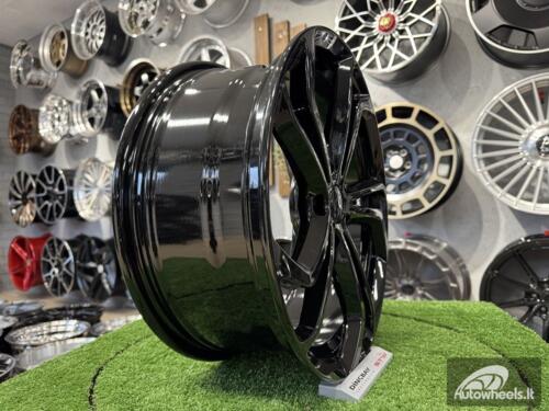Ratlankis R17x7  5X112  ET  45  57.1  B1525  (IN5426)  Black (BL)  For VW  (Z7)  ()