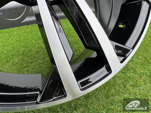 Ratlankis R17x7  5X112  ET  45  57.1  B5287  (IN5396)  Black Polished (MB)  For VW  (P2)  ()