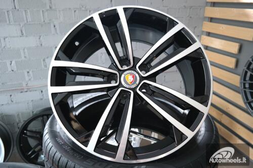 Ratlankis R17x7  5X112  ET  45  57.1  B5287  (IN5396)  Black Polished (MB)  For VW  (P2)  ()