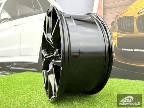 Ratlankis R20x8.5  5X112  ET  38  57.1  B5801  (IN5499)  Black (BL)  For VW  (M)