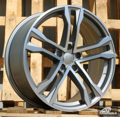 Ratlankis R19x8.5  5X112  ET  35  66.6  D5520  Grey Polished Half Matt (MGHM)  For AUD  (K7)