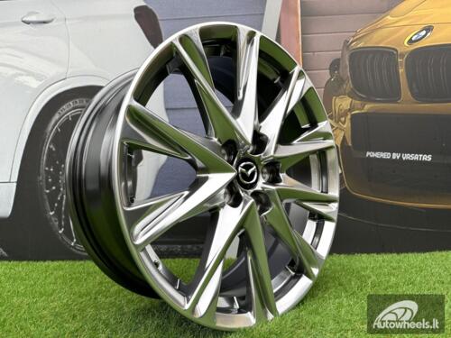 Ratlankis R18x7.5  5X114.3  ET  45  67.1  I1102  Hyper Black (HB)  For MAZDA  (K7+P2)