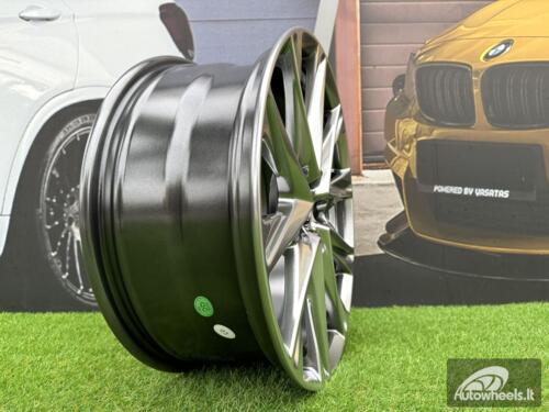 Ratlankis R18x7.5  5X114.3  ET  45  67.1  I1102  Hyper Black (HB)  For MAZDA  (K7+P2)