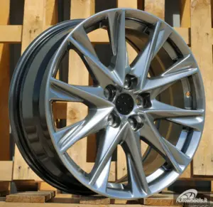 Ratlankis R18x7.5  5X114.3  ET  45  67.1  I1102  Hyper Black (HB)  For MAZDA  (K7+P2)