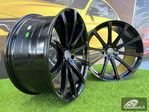 Ratlankis R22x10.5  5X120  ET  35  74.1  I1113  Black (BL)  BMW  (A)  (Rear+Front)