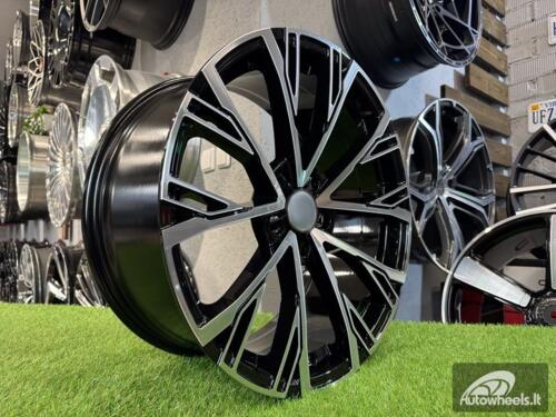 Ratlankis R22x9.5  5X112  ET  30  66.5  I5170  Black Polished (MB)  For AUD  (K7)  ()