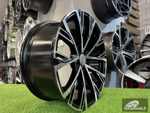 Ratlankis R22x9.5  5X112  ET  30  66.5  I5170  Black Polished (MB)  For AUD  (K7)  ()