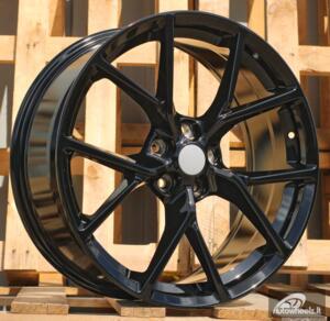 Ratlankis R19x8  5X108  ET  45  63.3  I5602  Black (BL)  For FORD  (K7)