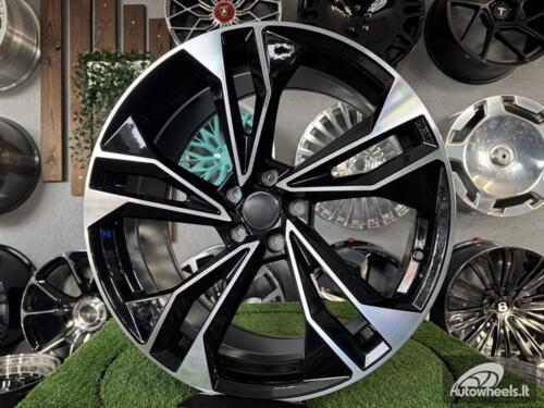 Ratlankis R18x8  5X112  ET  42  66.5  I5493  Black Polished (MB)  For AUD  (Z5)