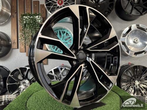 Ratlankis R18x8  5X112  ET  42  66.5  I5493  Black Polished (MB)  For AUD  (Z5)