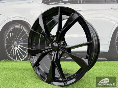 Ratlankis R18x7.5  5X112  ET  45  57.1  B5808  (IN5595)  Black (BL)  For VW  (Z3)