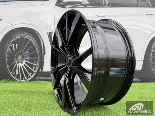 Ratlankis R18x7.5  5X112  ET  45  57.1  B5808  (IN5595)  Black (BL)  For VW  (Z3)