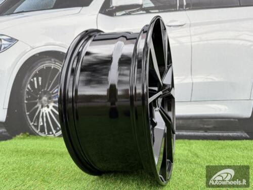 Ratlankis R18x7.5  5X112  ET  45  57.1  B5808  (IN5595)  Black (BL)  For VW  (Z3)