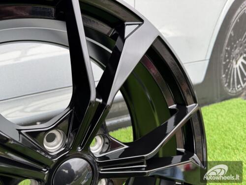 Ratlankis R18x7.5  5X112  ET  45  57.1  B5808  (IN5595)  Black (BL)  For VW  (Z3)