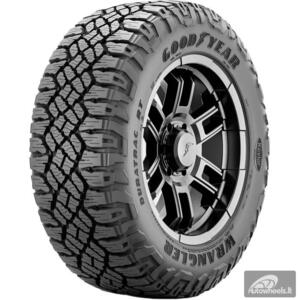 265/70R17 GOODYEAR WRANGLER DURATRAC RT 121/118Q OWL POR FP M+S