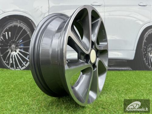 Ratlankis R14x5  4X100  ET  41  54.1  B5387  Grey Polished (MG)  For HYUND  (L3)