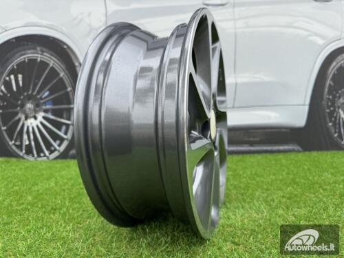 Ratlankis R14x5  4X100  ET  41  54.1  B5387  Grey Polished (MG)  For HYUND  (L3)