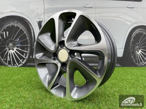 Ratlankis R14x5  4X100  ET  41  54.1  B5387  Grey Polished (MG)  For HYUND  (L3)