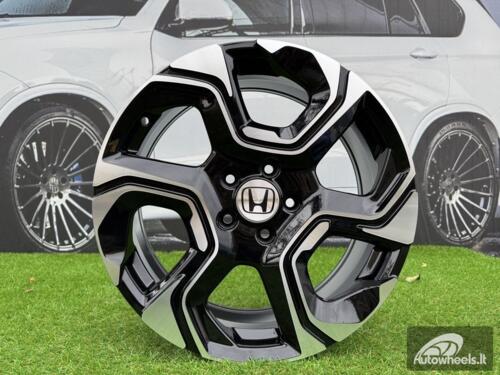 Ratlankis R18x7  5X114.3  ET  45  64.1  B5389  Black Polished (MB)  For HOND  (K4)