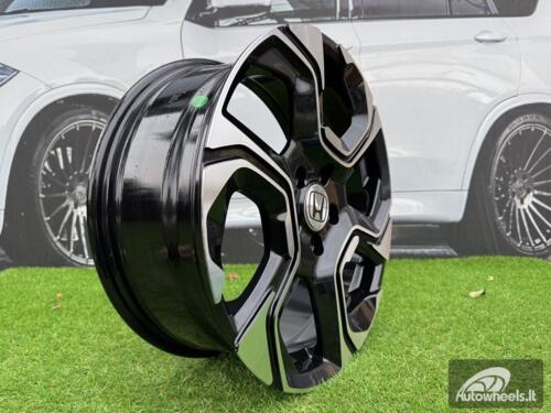 Ratlankis R18x7  5X114.3  ET  45  64.1  B5389  Black Polished (MB)  For HOND  (K4)