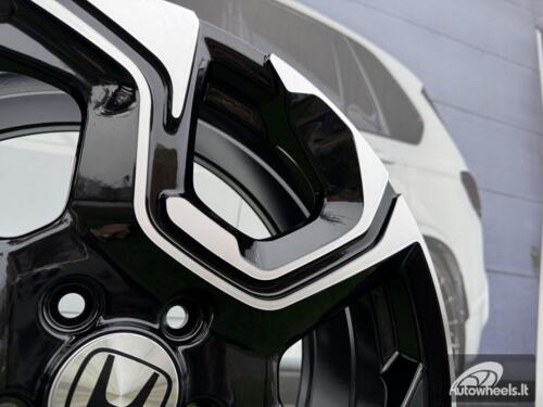 Ratlankis R18x7  5X114.3  ET  45  64.1  B5389  Black Polished (MB)  For HOND  (K4)