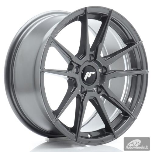 JR Wheels JR21 17x8 ET35 5x120 Hyper Gray